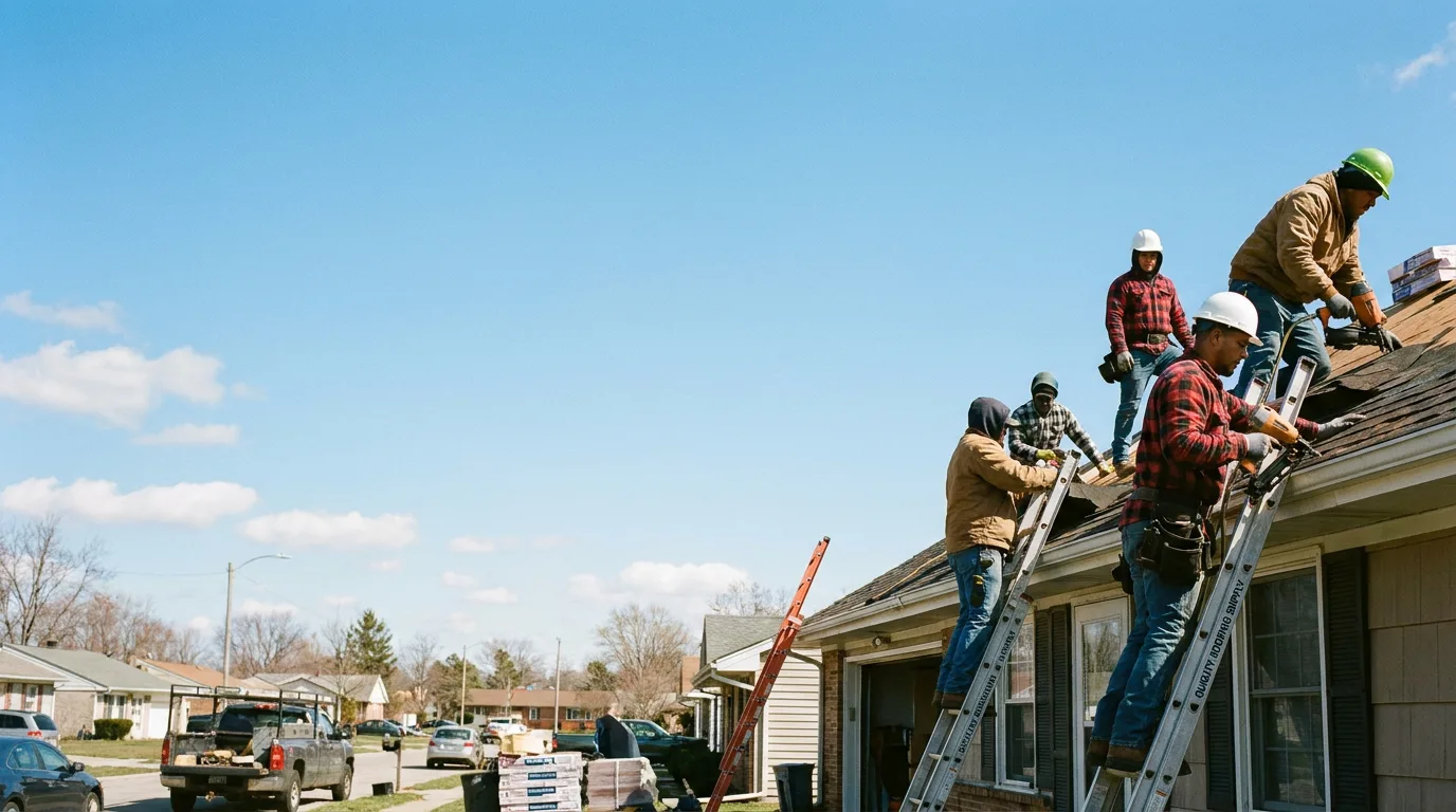 Roofing in Nelsonville, WI near me